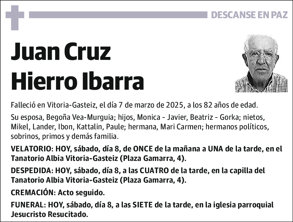 Juan Cruz Hierro Ibarra