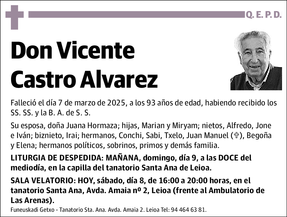 Vicente Castro Alvarez