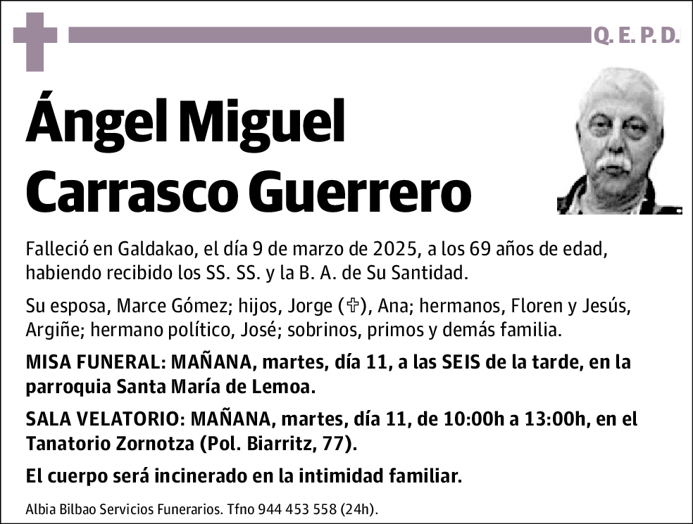 Ángel Miguel Carrasco Guerrero