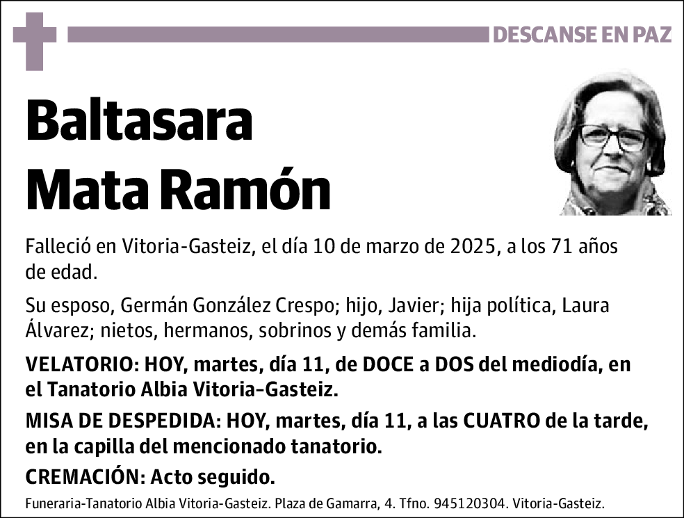 Baltasara Mata Ramón
