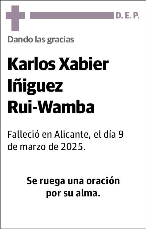 Karlos Xabier Íñiguez Rui-Wamba