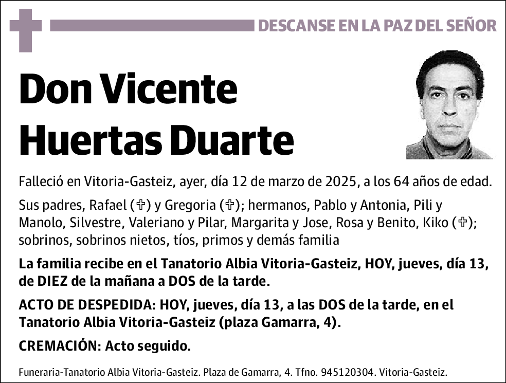 Vicente Huertas Duarte