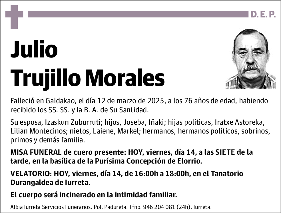 Julio Trujillo Morales