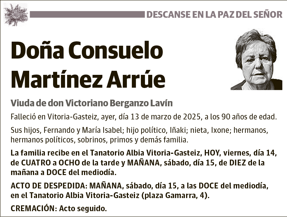 Consuelo Martínez Arrúe