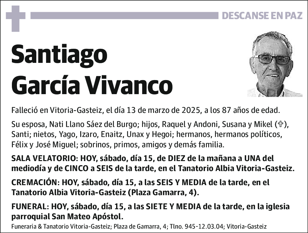 Santiago García Vivanco
