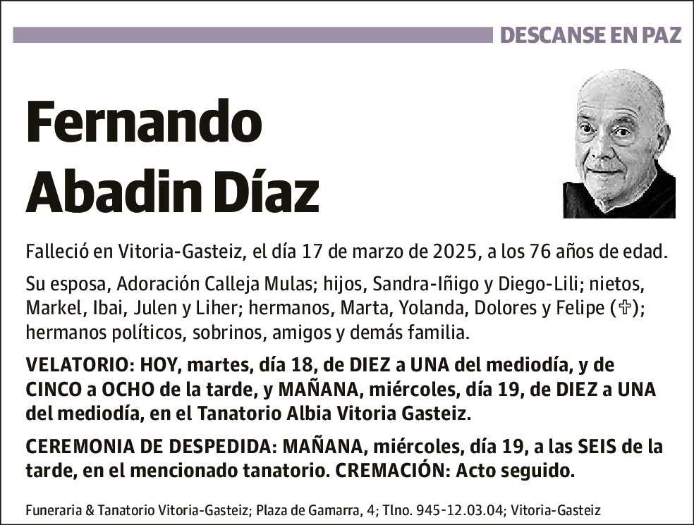 Fernando Abadin Díaz
