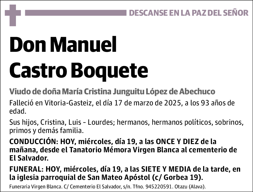 Manuel Castro Boquete