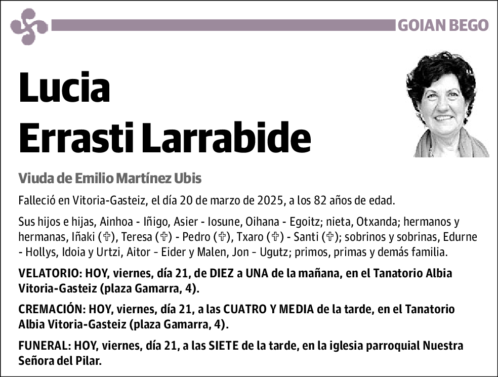 Lucia Errasti Larrabide