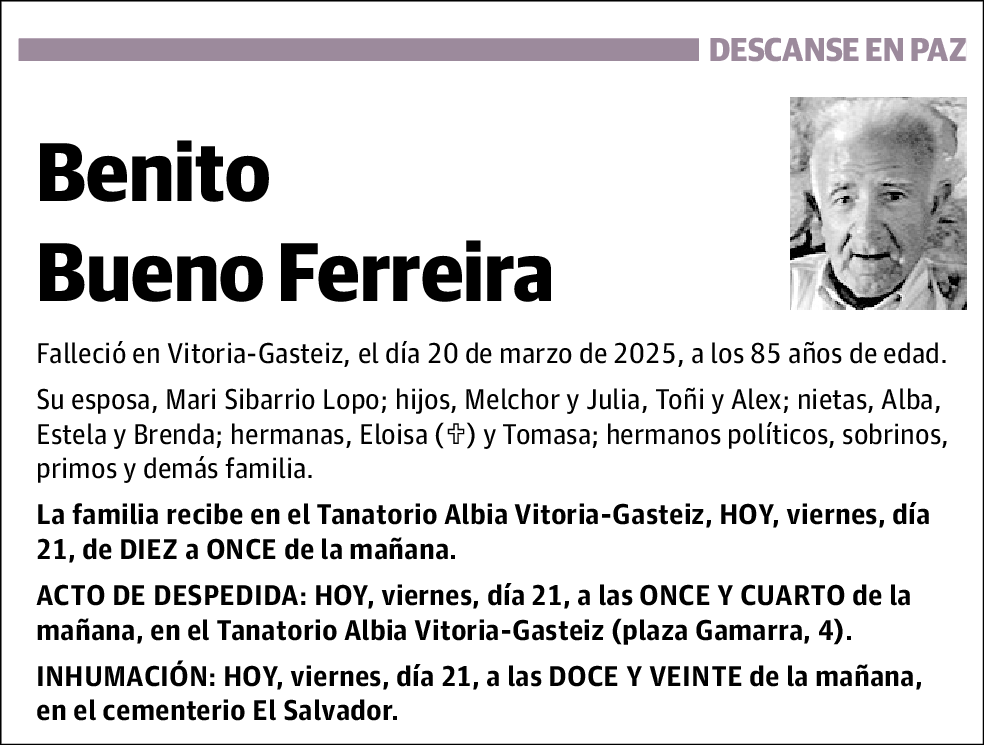 Benito Bueno Ferreira