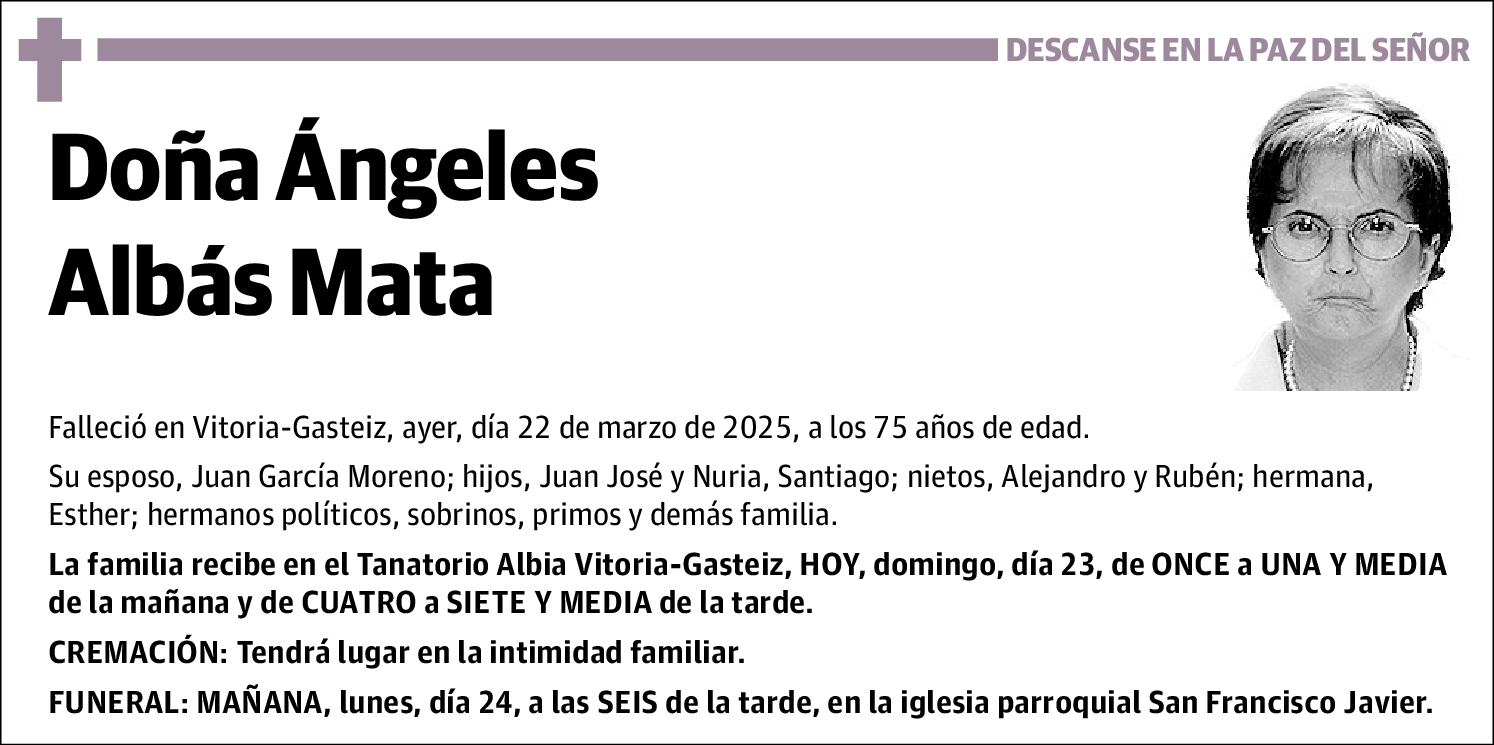 Ángeles Albás Mata
