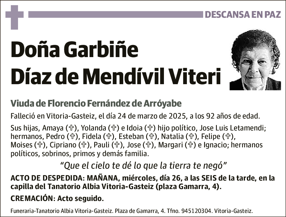 Garbiñe Díaz de Mendívil