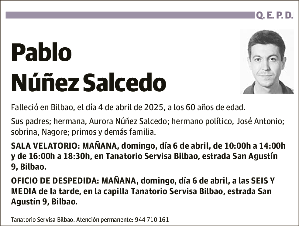 Pablo Núñez Salcedo