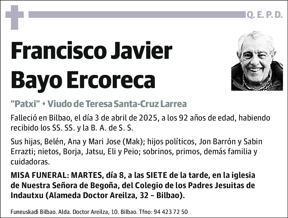 Francisco Javier Bayo Ercoreca