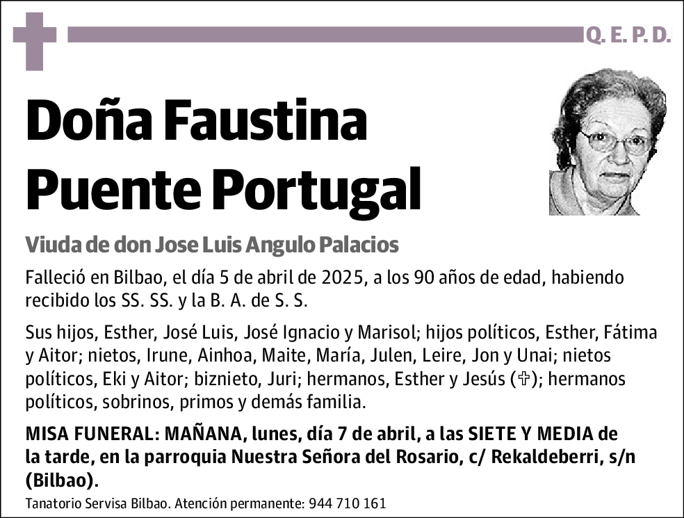 Faustina Puente Portugal
