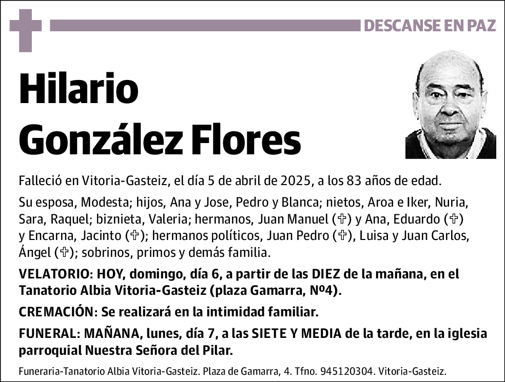 Hilario González Flores