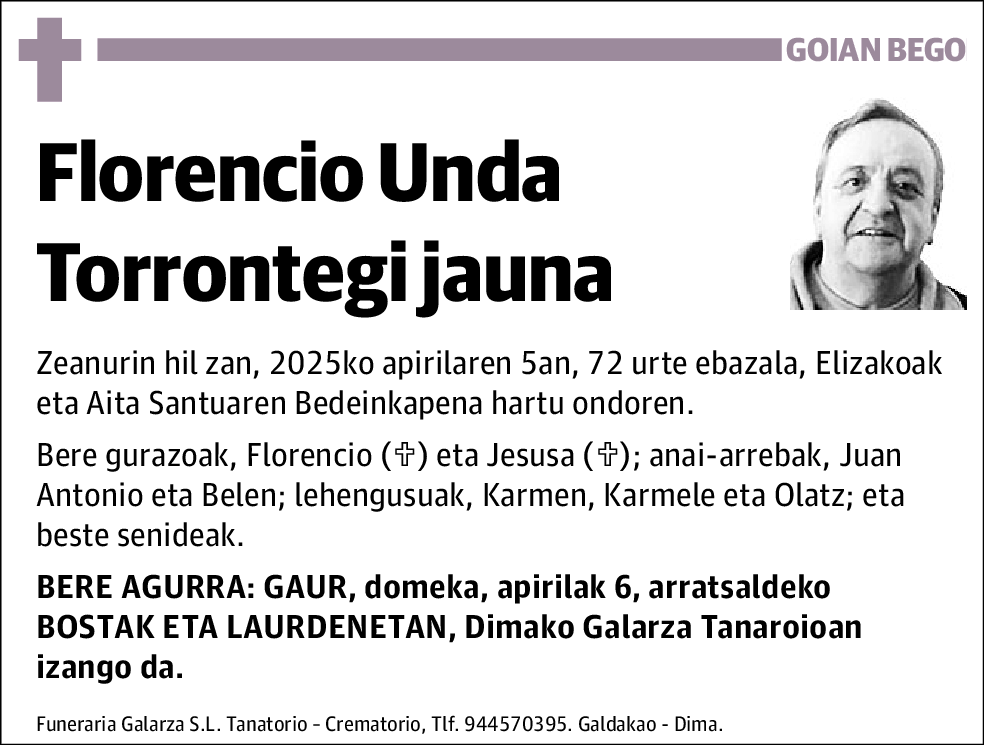 Florencio Unda Torrontegi