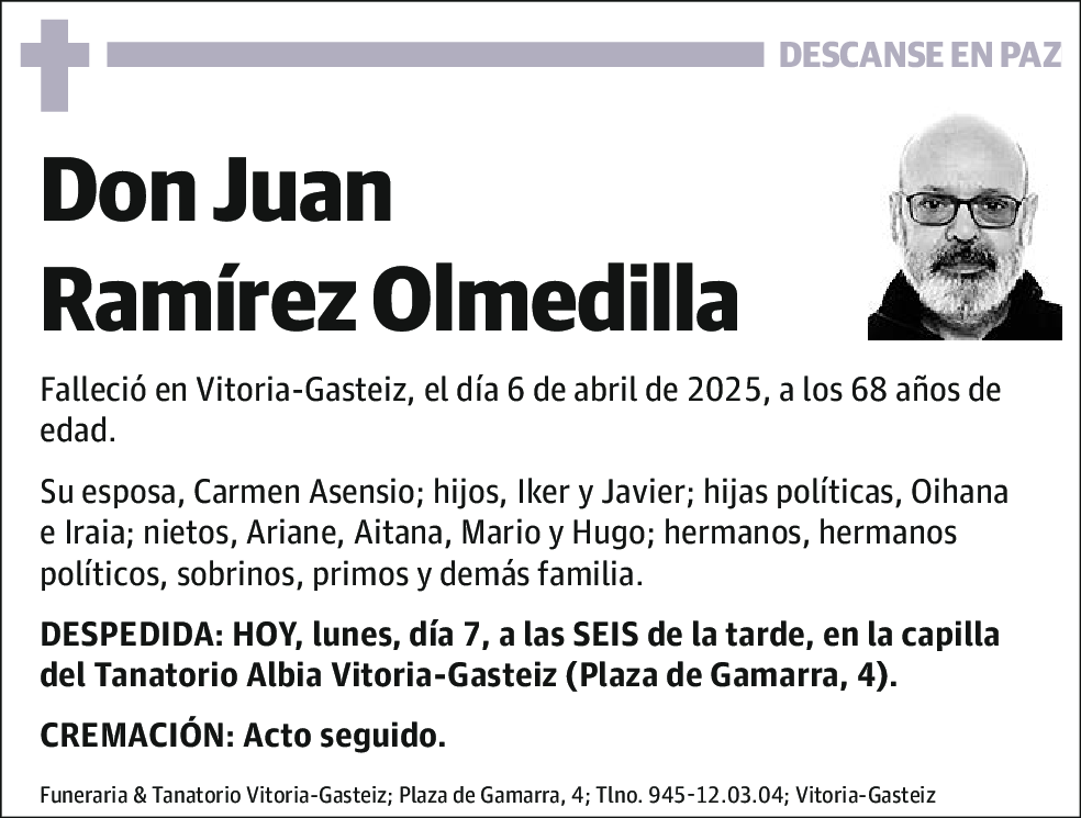 Juan Ramírez Olmedilla