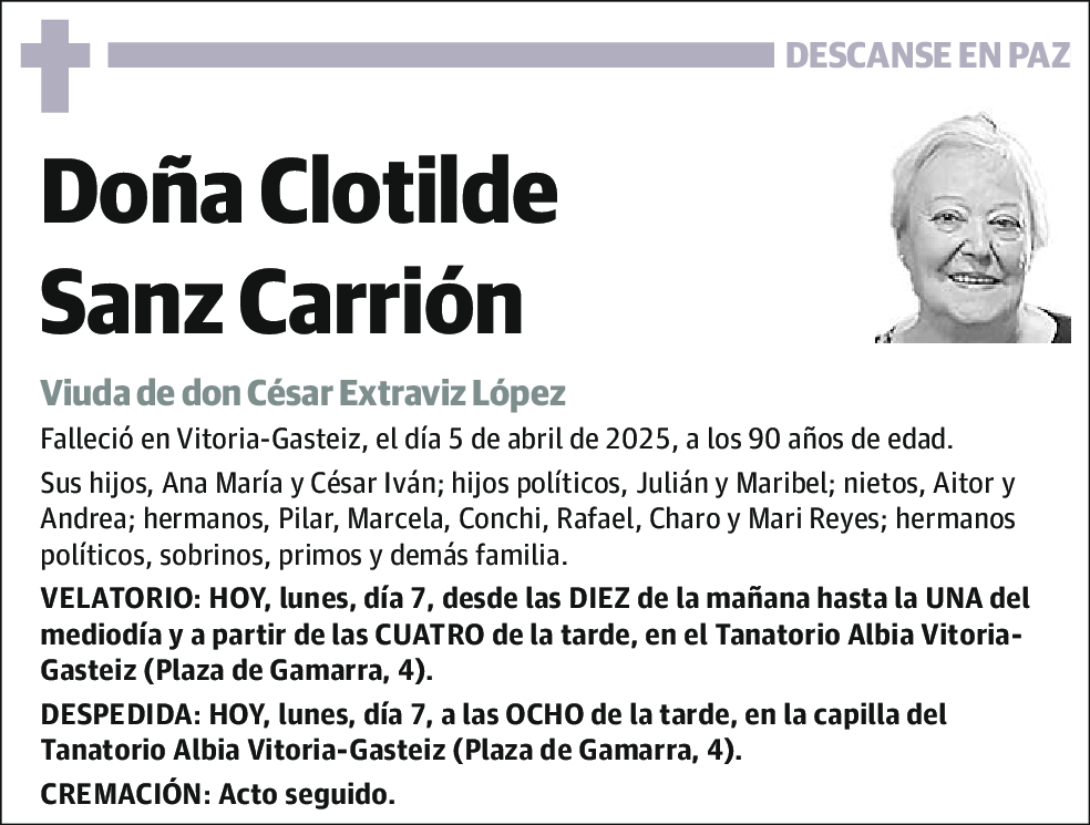 Clotilde Sanz Carrión