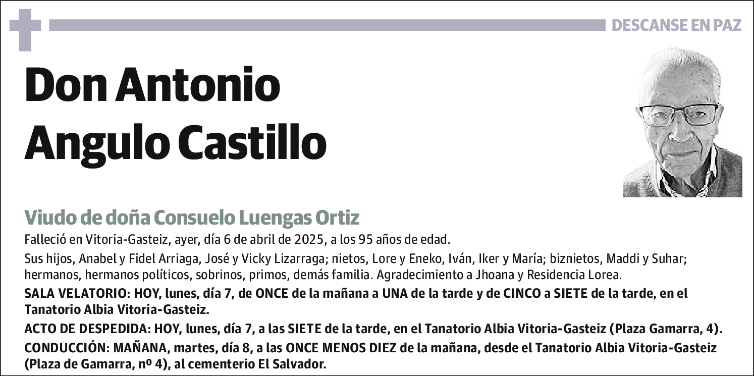 Antonio Angulo Castillo