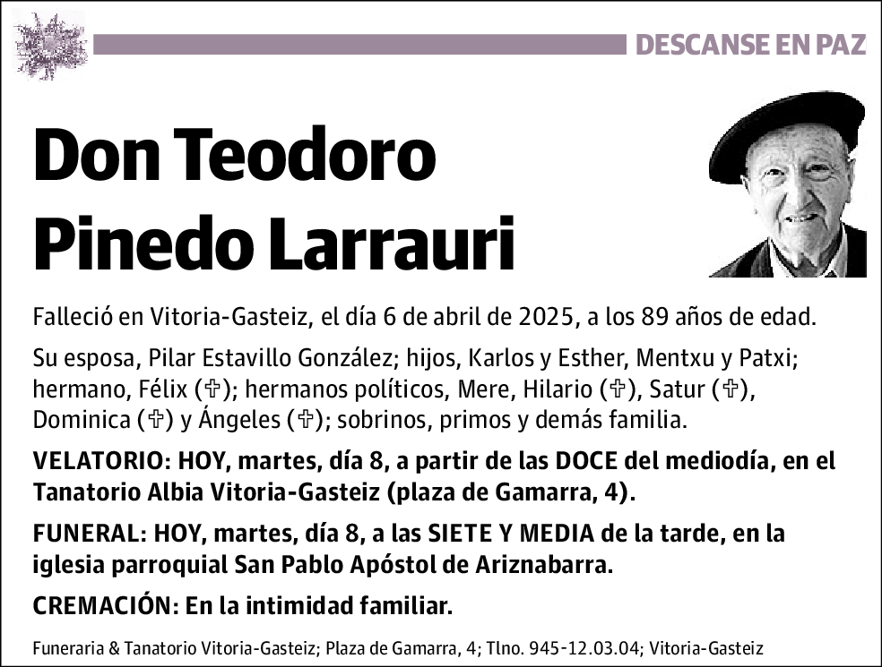 Teodoro Pinedo Larrauri