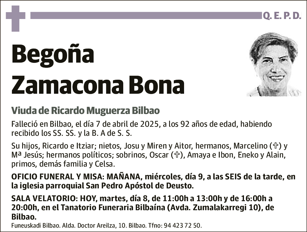 Begoña Zamacona Bona