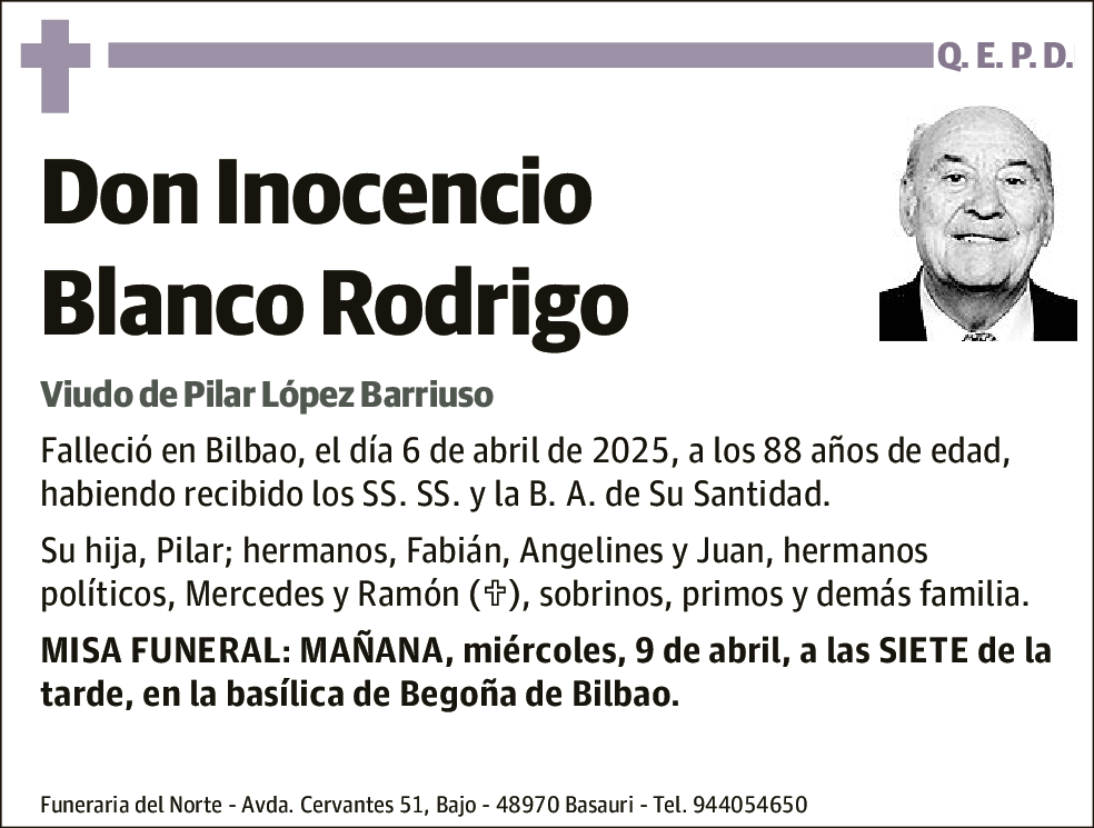 Inocencio Blanco Rodrigo