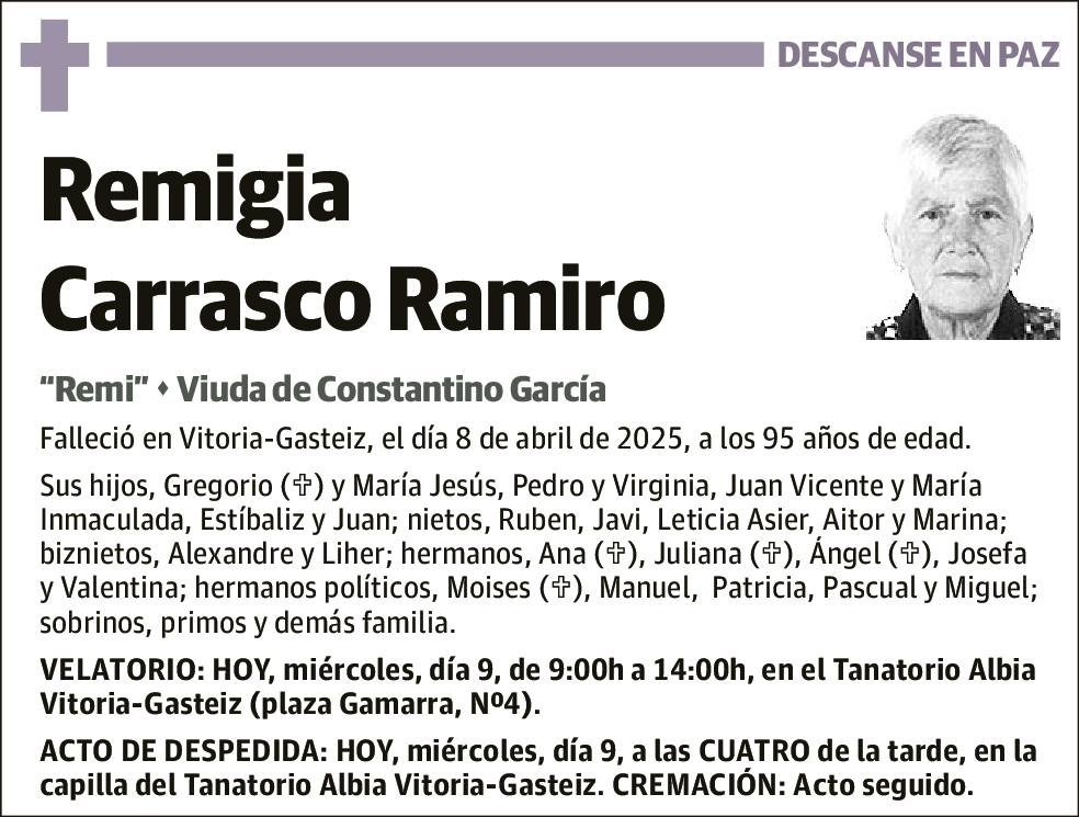 Remigia Carrasco Ramiro