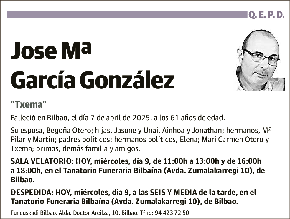 José Mª García González