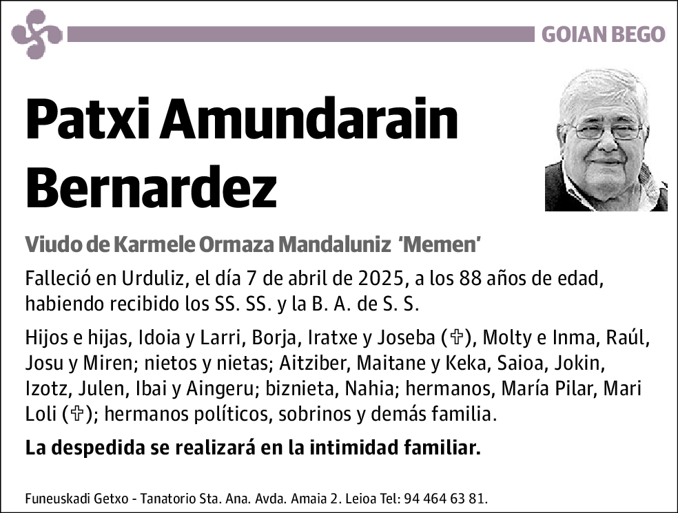 Patxi Amundarain Bernárdez