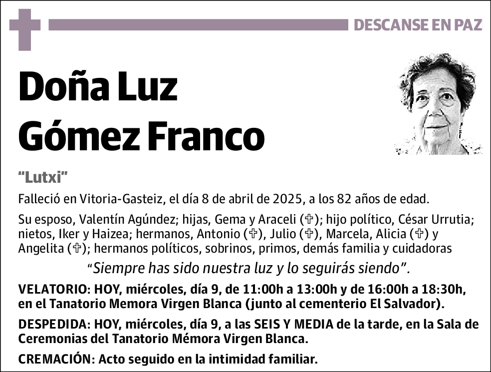Luz Gómez Franco