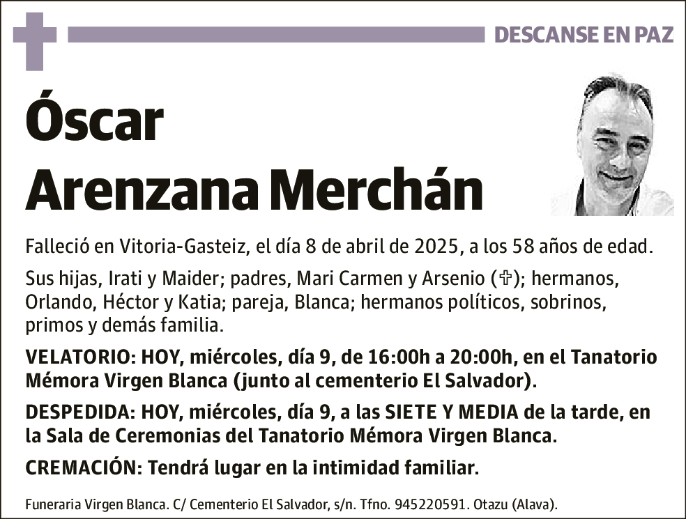 Óscar Arenzana Merchán