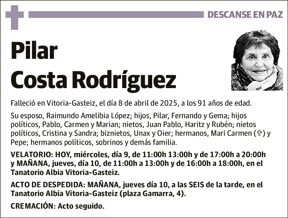 Pilar Costa Rodríguez