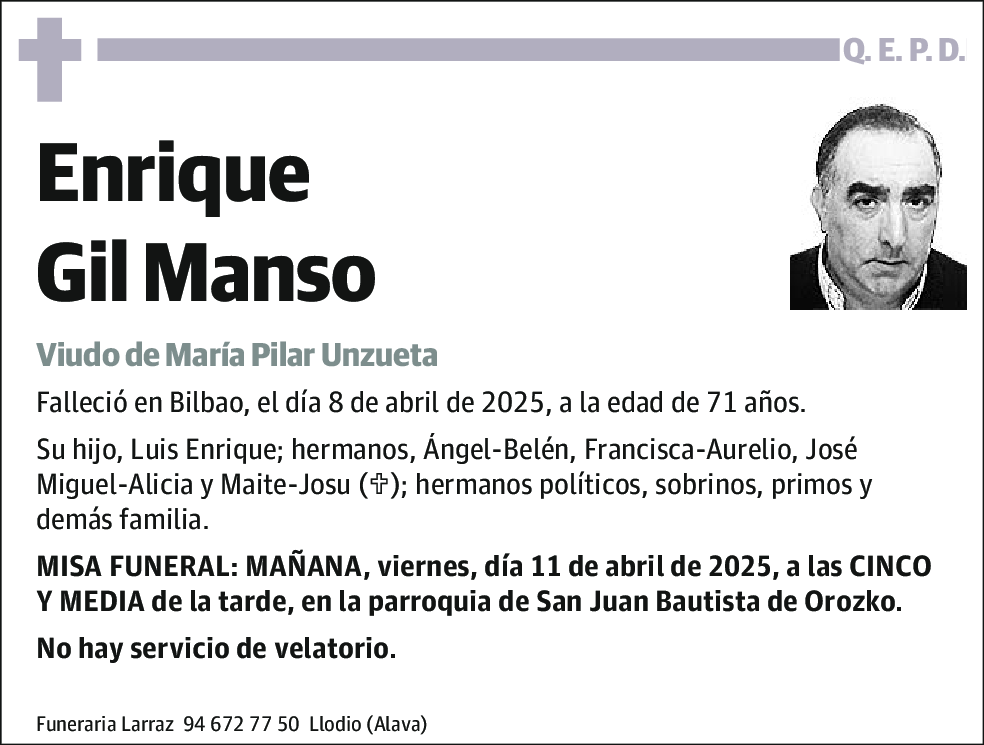 Enriuque Gil Manso