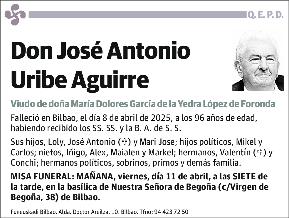 José Antonio Uribe Aguirre