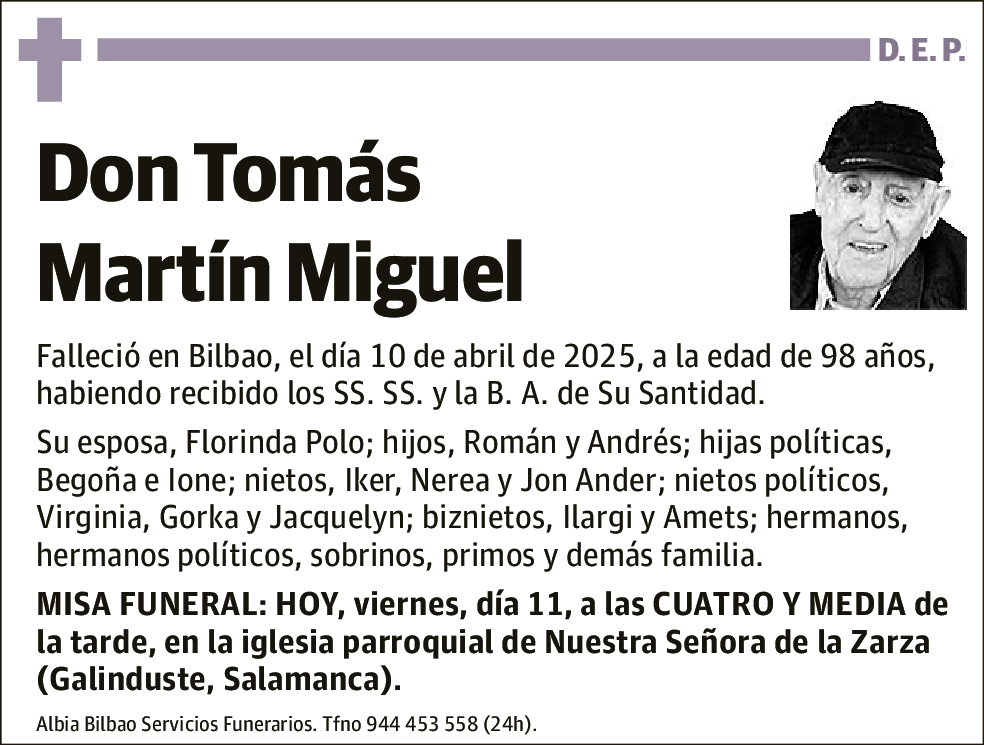 Tomás Martín Miguel