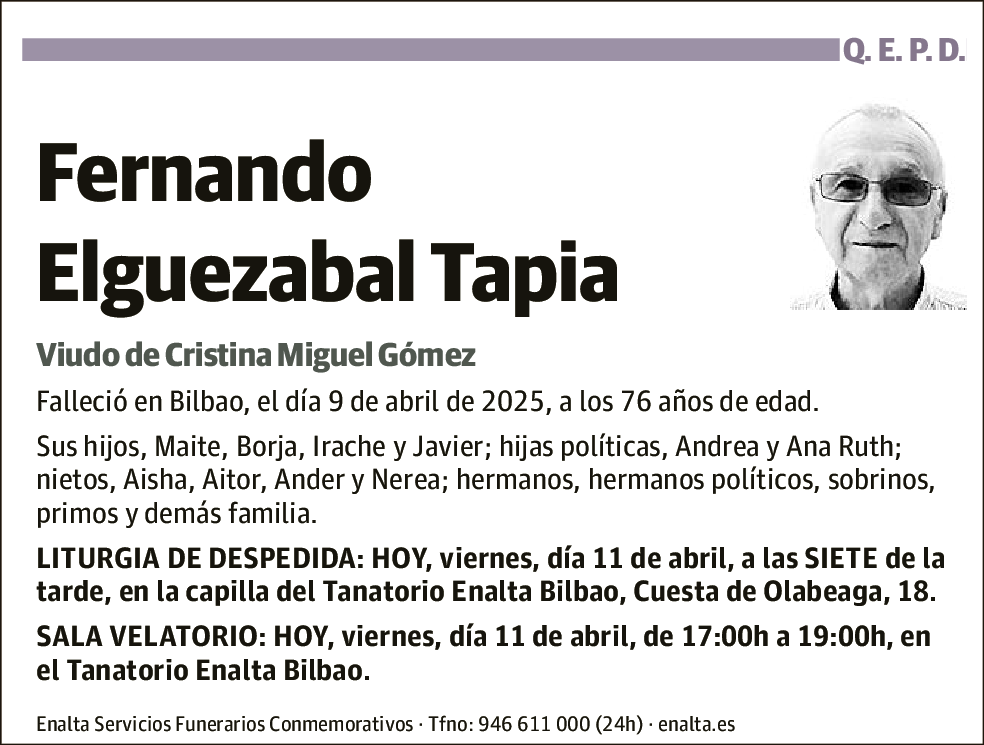 Fernando Elguezabal Tapia