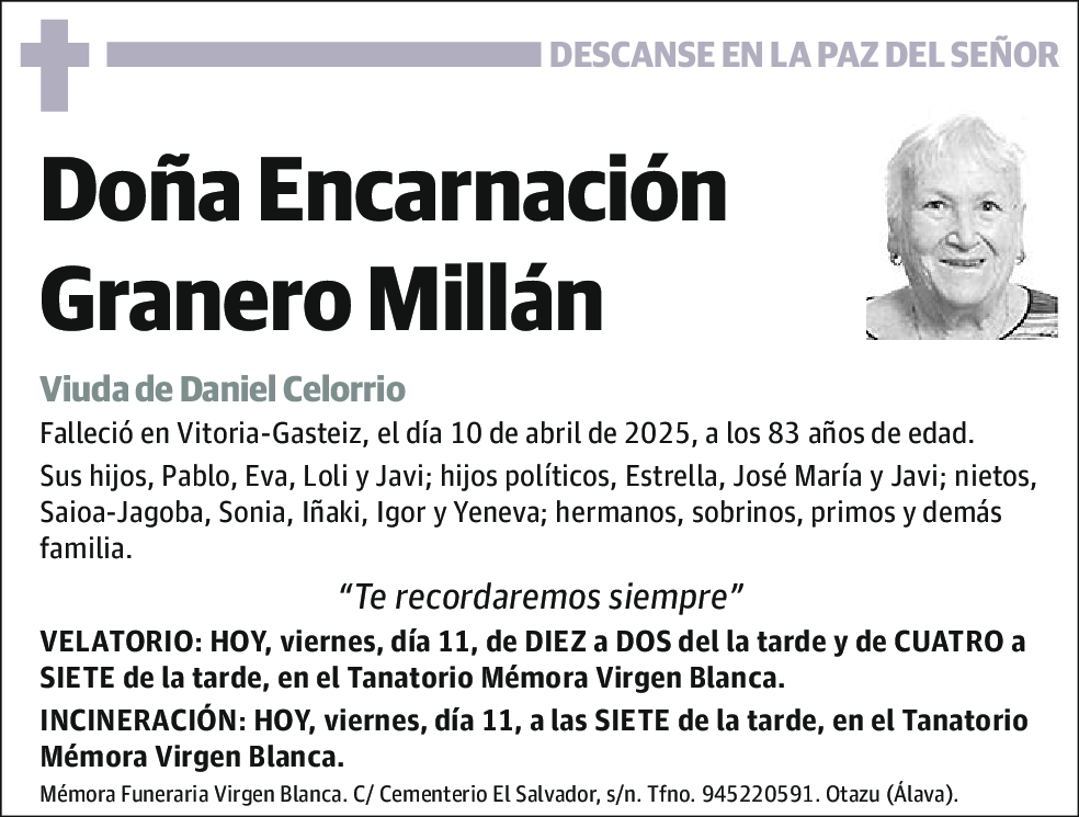 Encaranción Granero Millán