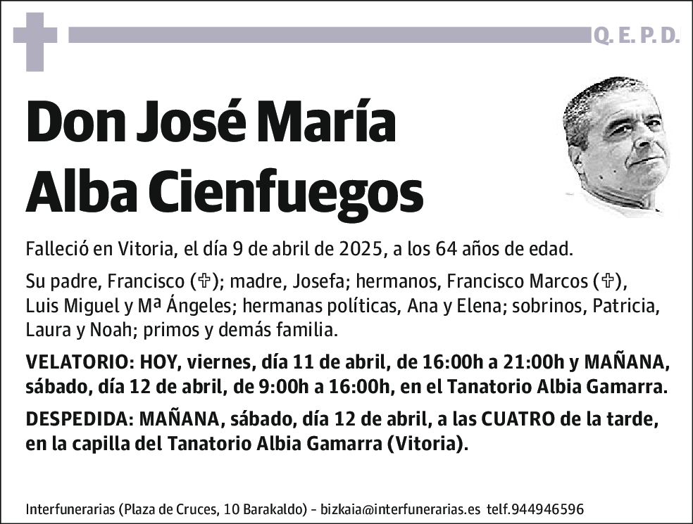 José María Alba Cienfuegos