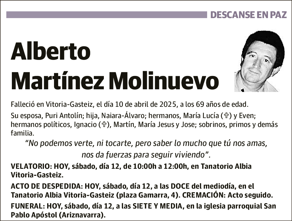 Alberto Martínez Molinuevo