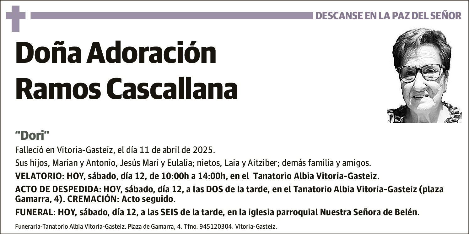 Adoración Ramos Cascallana