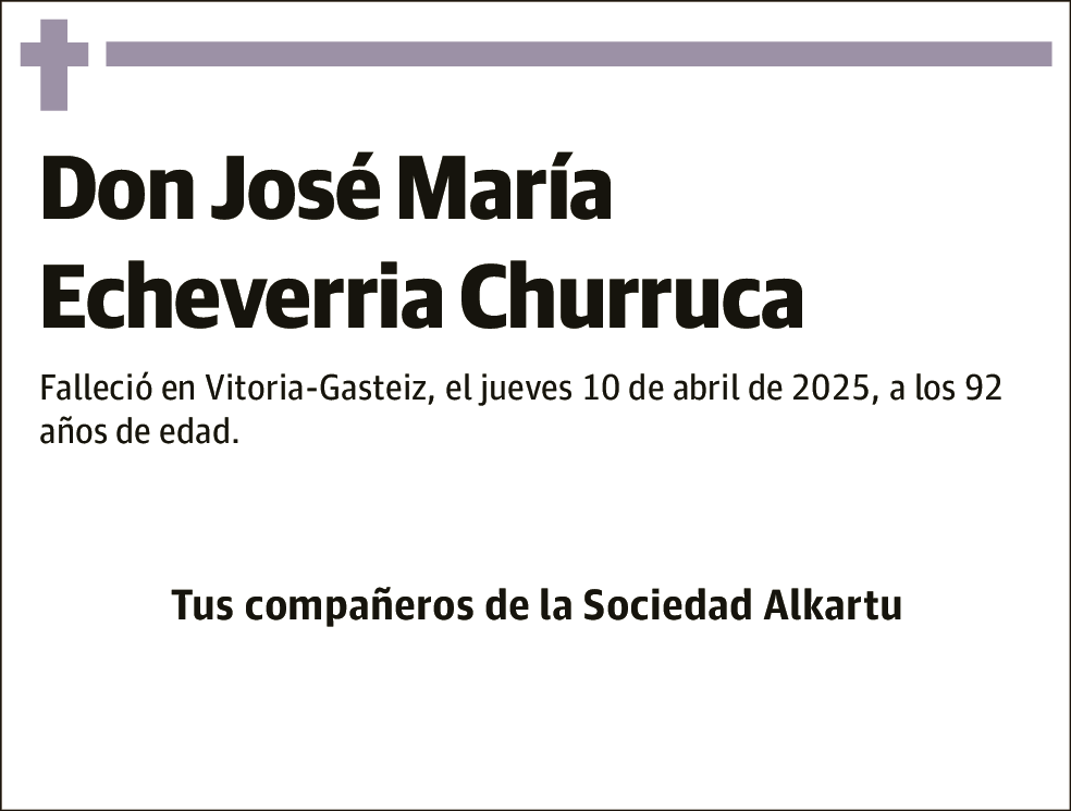 José María Echeverría Churruca