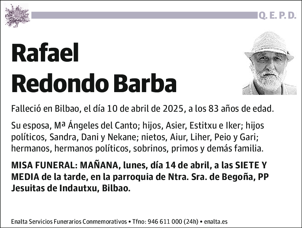 Rafael Redondo Barba