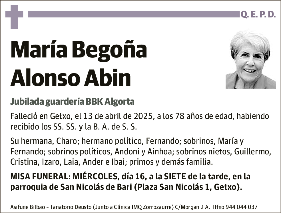 María Begoña Alonso Abin