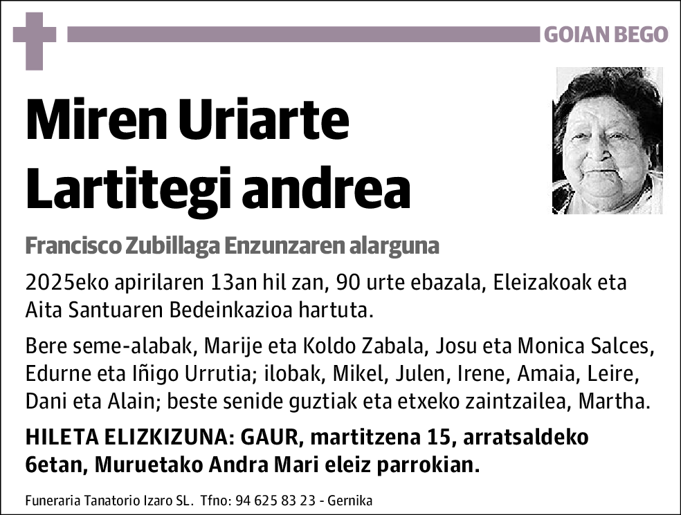 Miren Uriarte Lartitegi