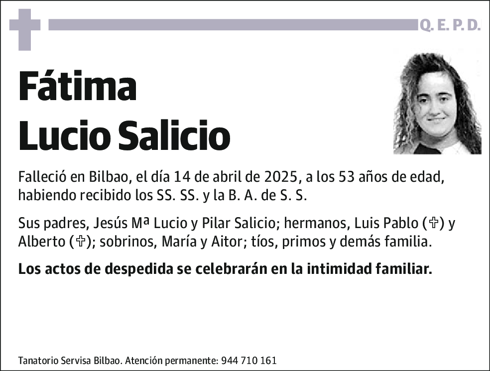 Fátima Lucio Salicio