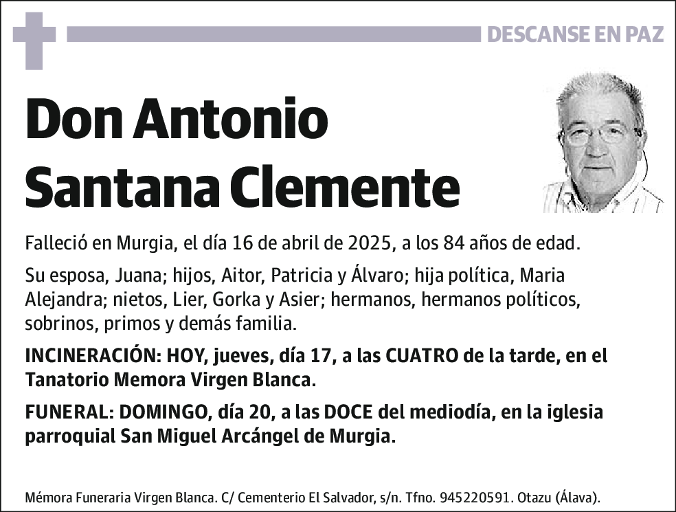 Antonio Santana Clemente