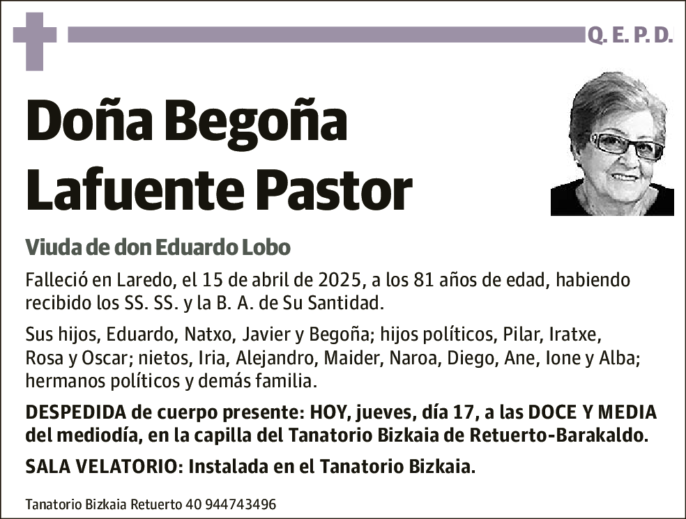 Begoña Lafuente Pastor