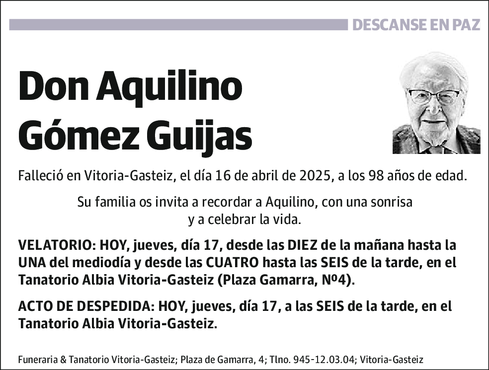 Aquilino Gómez Guijas