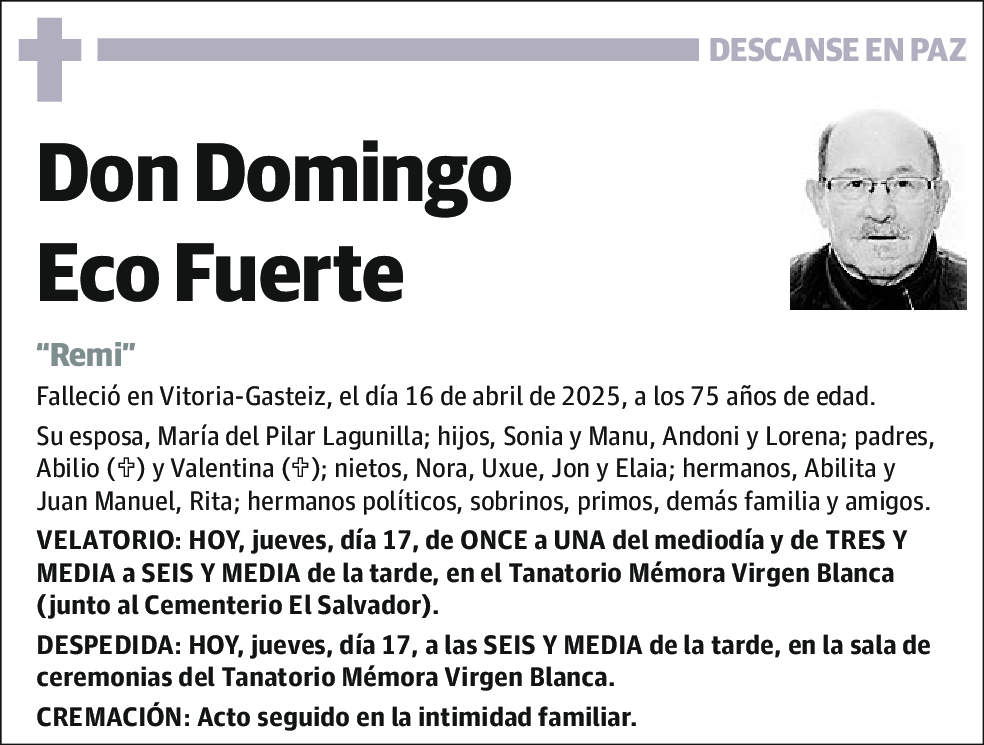 Domingo Seco Fuerte