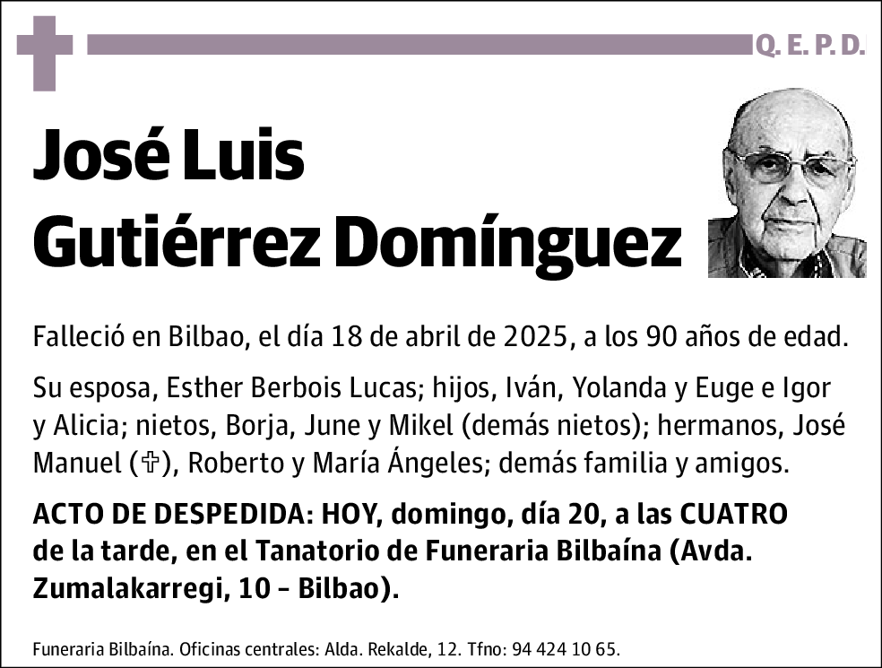 José Luis Gutiérrez Domínguez